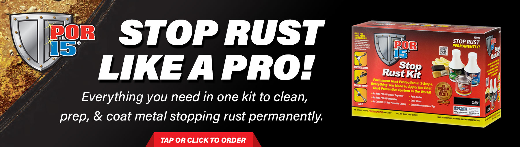 Por-15 Stop Rust Kit