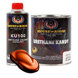 House of Kolor UK08 Tangerine Urethane Kandy Kolor Quart Kit w/ Catalyst