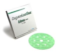 KOVAX Super Assilex 193-2547 Super-Tack 7 Hole 6 in. 1000 Grit Lime Dry Sanding Disc (25/Box)