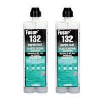 Fusor 132 2-Part Super Fast Plastic Repair Adhesive 7.1 oz. (2 Pack)