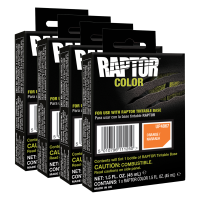 Raptor Orange Color Tint Pouches (4 Pack)