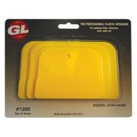 GL Enterprises Coster 1200 Assorted Carded Plastic Autobody Spreaders (3 ct)