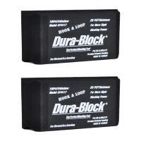 Dura Block AF4417 Hook & Loop 5.5 in. 1/3 Radius Sanding Blocks (2/Pack)