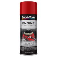 Dupli-Color DE1605 Ford Red Engine Enamel Paint with Ceramic Resin (12 oz)