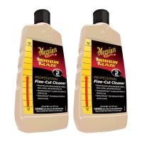 Meguiar's M0216 Mirror Glaze Fine-Cut Cleaner Swirl Remover 16 oz (2 Pack)