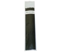 Polyvance R02-02-03-BK Black Round Polypropylene Welding Rod (12 in.)