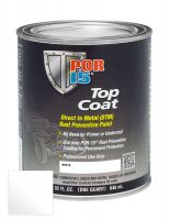 POR-15 46804 Top Coat White Paint (Quart)