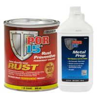 Rust Preventative Coating Silver Quart Kit with Metal Prep