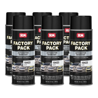 SEM 19423 Factory Pack GM WA8555 Black 12 oz. (6/Pack)