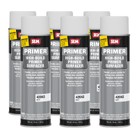 SEM 42043 White High-Build Primer Surfacer 16 oz. (6/Pack)