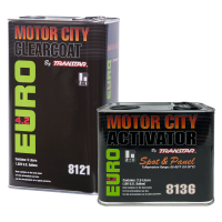 Transtar 8121 Motor City Euro Clearcoat Kit w/ Activator 4.2VOC (5 Liter)