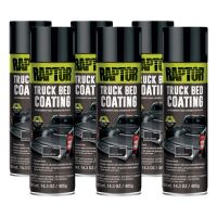 U-POL 4879 Raptor 1K Black Truck Bed Coating 14.3 oz (6 Pack)