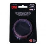 3M 03130 Black 1 in. x 2 yd P320 Grit Extra Fine Grade Sanding Roll 