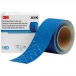 3M 36190 321U Series Multi-Hole 150 Grit 2-3/4 in. x 13 yd Abrasive Sheet Roll