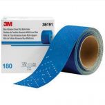 3M 36191 321U Series Multi-Hole 180 Grit 2-3/4 in. x 13 yd Abrasive Sheet Roll