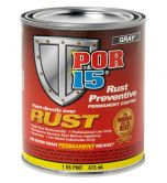 POR-15 45208 Rust Preventive Coating Gray Paint (8 oz.)