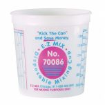 E-Z Mix 2 1/2 Quart Disposable Mixing Cup (25/Case)