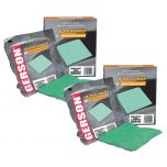 Gerson Ultra Prep 020008G Green 18 in. x 18 in. Tack Cloth (2 Pack/20 Cloths)