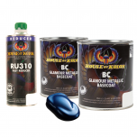 House Of Kolor C2C-BC04 Stratto Blue Metallic Basecoat 2 Quart Kit +Fast Reducer