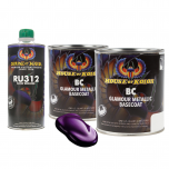 House Of Kolor C2C-BC10 Pavo Purple Metallic Basecoat 2 Quart Kit +Slow Reducer