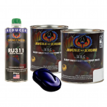 House Of Kolor C2C-KBC05 Cobalt Blue Kandy Basecoat 2 Quart Kit + Medium Reducer