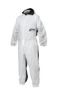 CLEAN Reusable Coverall White Nylon Front/Cotton Back (X-Large)