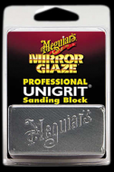 Meguiar's Mirror Glaze Unigrit K1500 Hi-Tech Finesse Sanding Block 1500 Grit