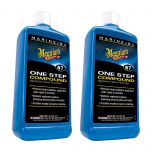 Meguiar's M6732 Marine One-Step Gel Coat Restoration Compound 32 oz (2 Pack)