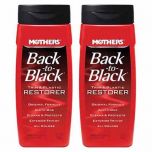 Mothers 06112 Back-to-Black Automotive Trim and Plastic Restorer 12 oz (2 Pack)