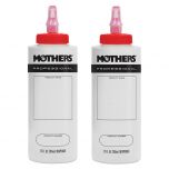 Mothers 80000 Dispenser Bottle for Polishes and Compounds 12 oz (2 Pack)