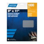 Black Ice Sanding Sheet 9 in x 11 in 1000 Ultra Fine Grit (5 ct)