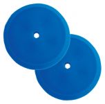 Presta 890145 Single Sided 8 1/2 in Foam Hook & Loop Soft Polishing Pad (2 Pack)