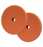 PACE 6.5 in. Orange Foam Medium Cut Hook & Loop Pad (2 Pack)