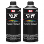 SEM 15016 Color Coat Landau Black Flexible Coating Cone Quart (2 Pack)