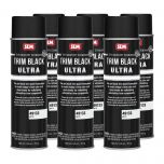 SEM 49133 Trim Matte Black Ultra 14.5 oz (6 Pack)