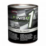 Finish 1 High Performance 2.8 VOC Acrylic Enamel Olympic White Top Coat (Quart)