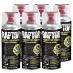 Raptor 2K Black Spray-On Truck Bedliner Aerosol 6 Pack (13.2 oz)