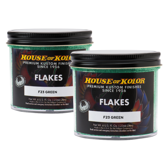 House Of Kolor F23-C01 Green Dry Flake 6 oz. (2 Pack)