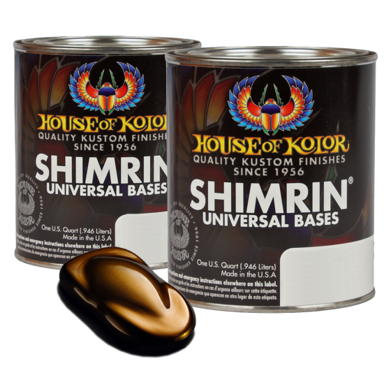  House of Kolor Shimrin Kandy Basecoats, Easy to Use, Low-Film  Basecoat, Fast Coverage and High Pigmentation, 1 Quart