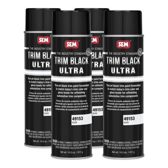 SEM Trim Gloss Black Ultra 14.5 oz (2/Pack)