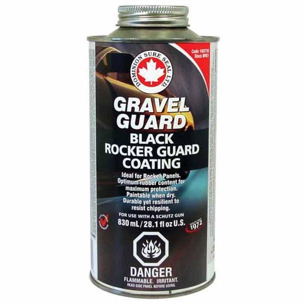 Dominion Sure Seal BVG1 Gravel Guard Black Coarse Texture Coating (Quart)